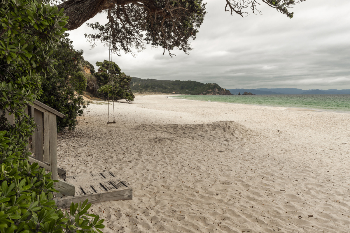 Nový Zéland, Polostrov Coromandel, Cathedral Cove
