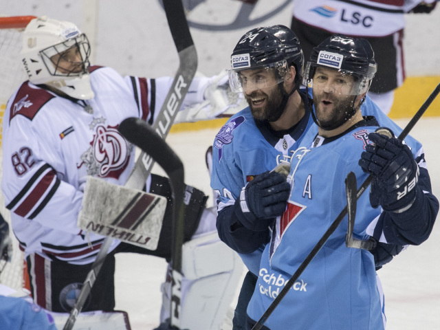 SR Hokej KHL Slovan Riga BAX