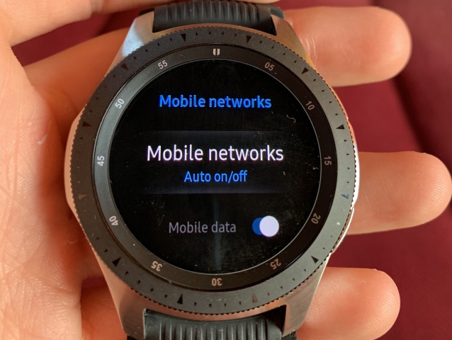 Samsung Galaxy Watch, eSIM