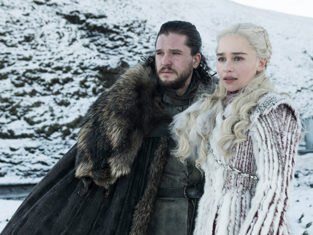 hra o tróny, game of thrones, 8 séria, posledná séria, kit harrington, emilia clarke,