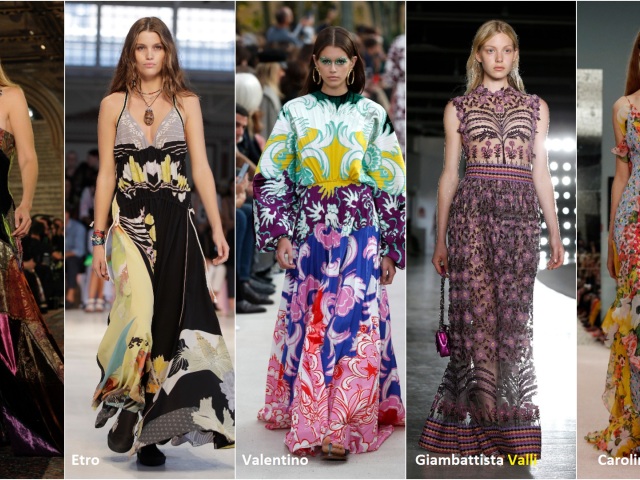 Trendy Jar/Leto 2019, 18 trendov, sezóna, móda, boho-chic