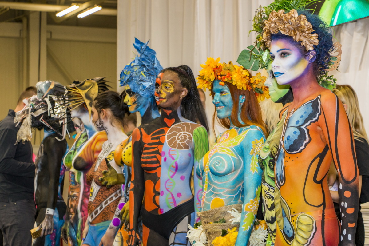 bodyart, Incheba, Interbeauty