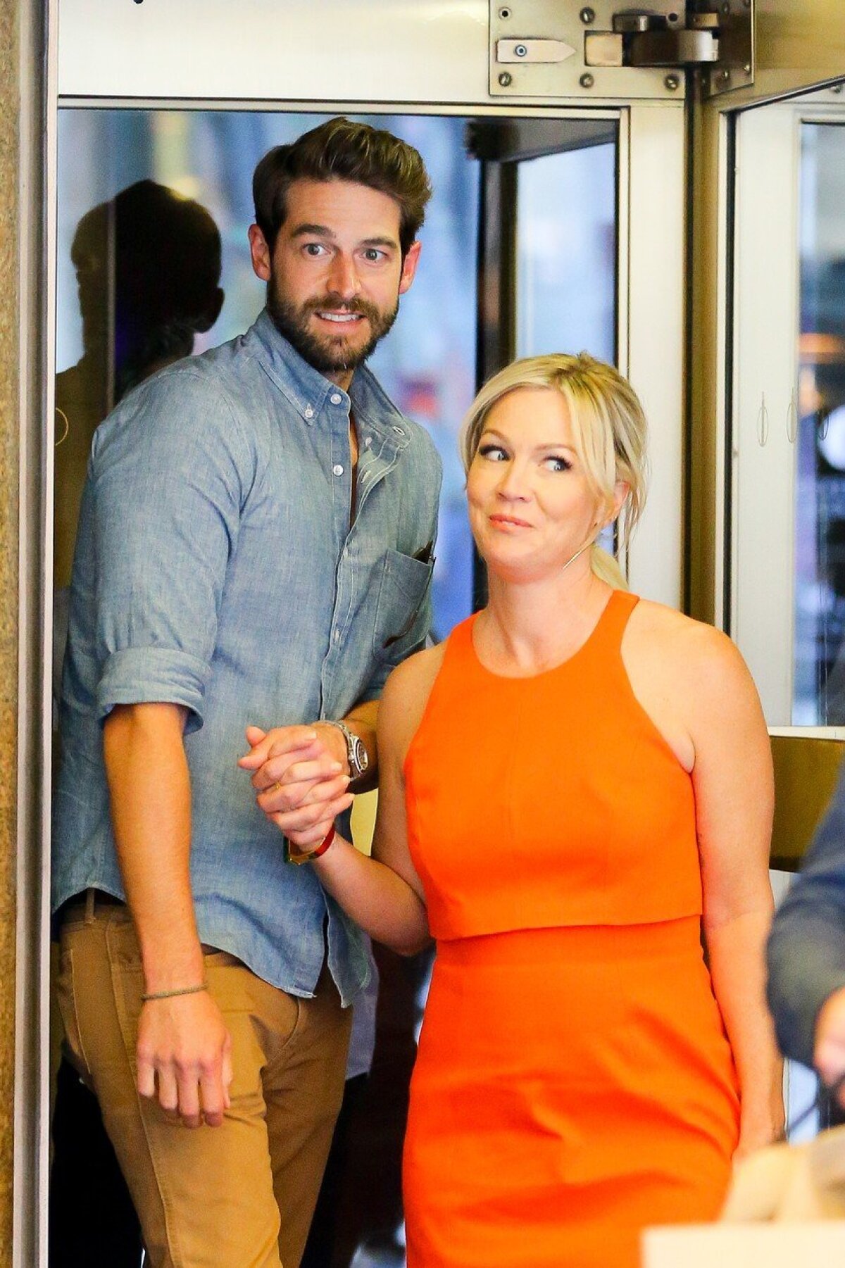Herečka Jennie Garth a jej manžel Dave Abrams na archívnom zábere z roku 2015.