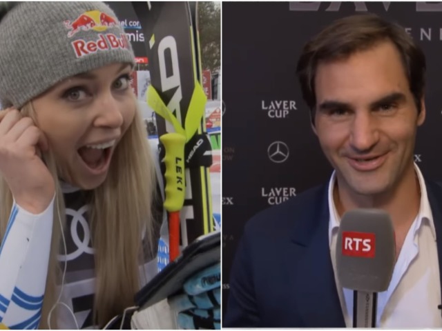 Lindsey Vonnová, Roger Federer