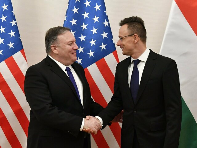 pompeo, Szijjártó