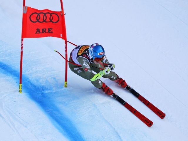 APTOPIX Sweden Alpine Shiffrinová