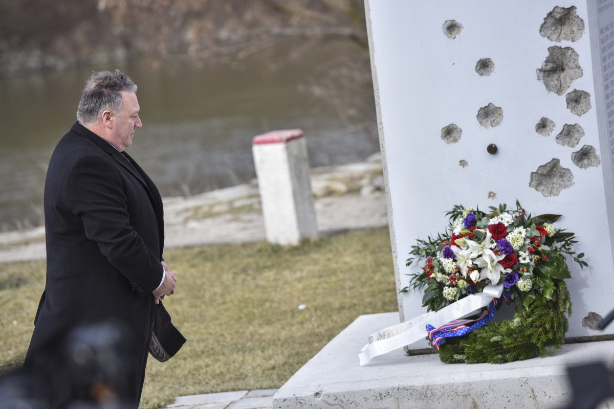 SR USA návšteva Pompeo devín