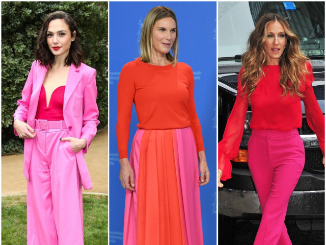 Zľava: Gal Gadot, Nele Mueller-Stoffen a Sarah Jessica Parker.