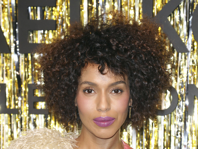 Herečka Kerry Washington na prehliadke Michaela Korsa v New Yorku.