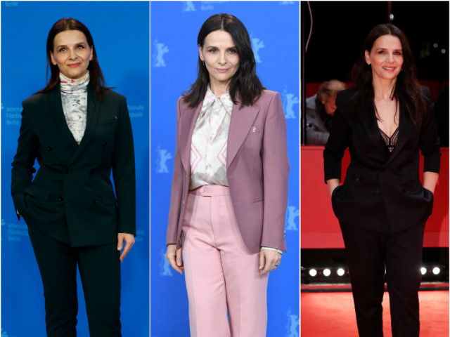 Herečka Juliette Binoche na zábere z Berlinale.