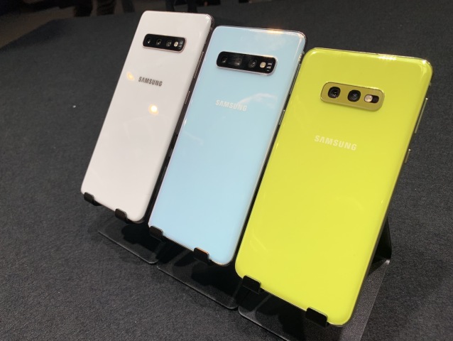 Samsung, Galaxy S10, S10+, S10e