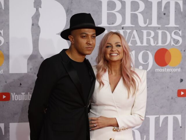 Jade Jones a Emma Bunton spoločne na cenách Brit Awards 2019. 