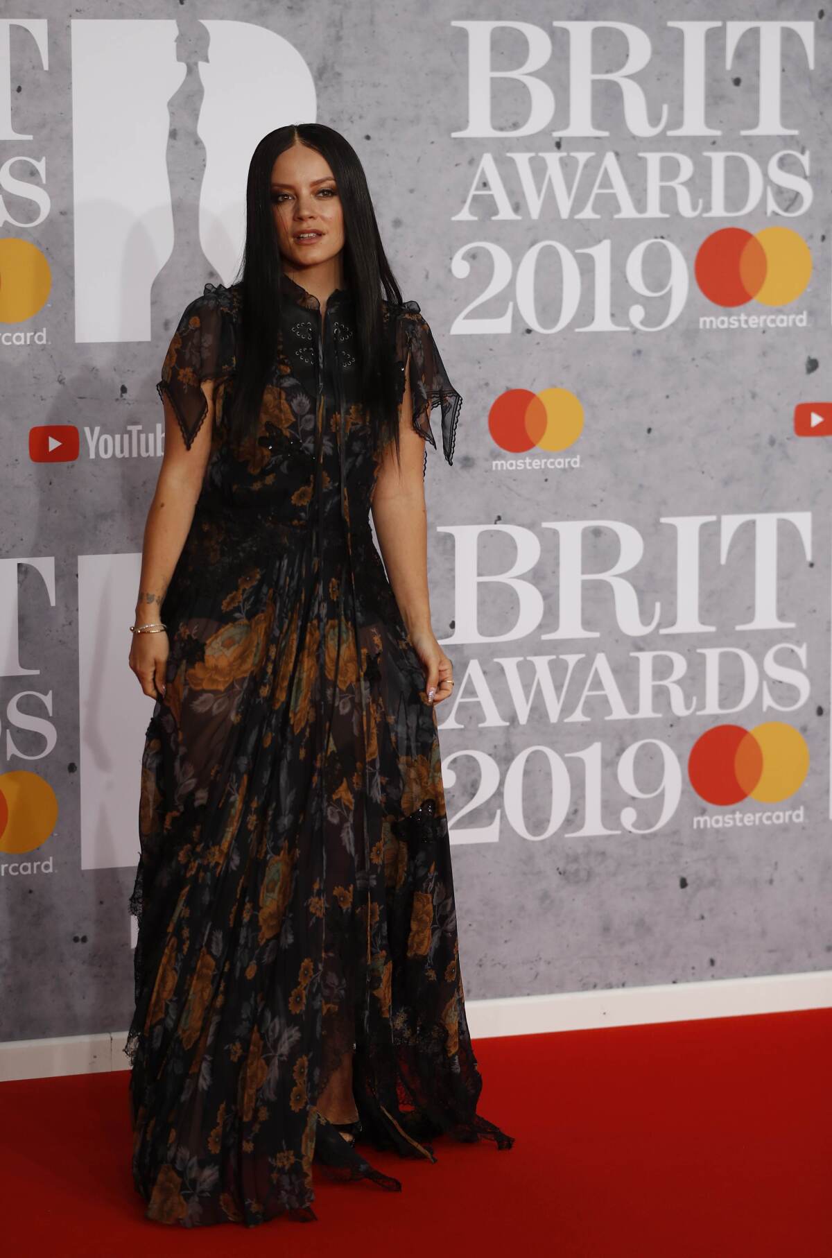 Na vyhlásení Brit Awards nechýbala ani Lily Allen.