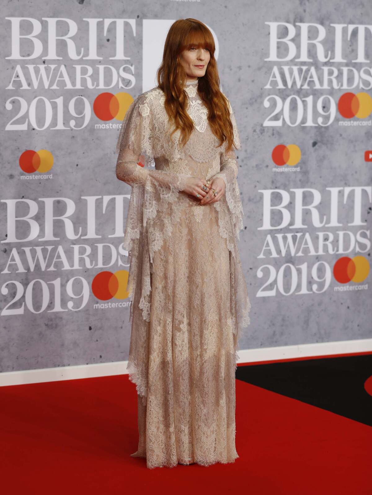 Speváčka Florence Welch z formácie Florence and the Machine.