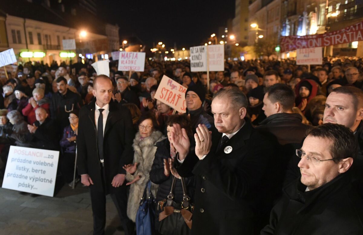 SR Košice zhromaždenie Za slušné Slovensko KEX