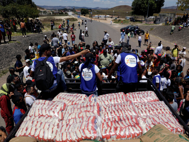 Venezuela humanitárna pomoc