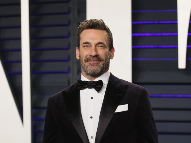 Herec Jon Hamm na párty magazínu Vanity Fair.