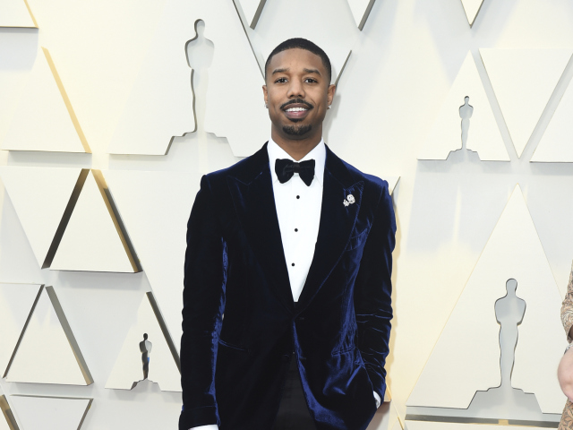 Herec Michael B. Jordan.