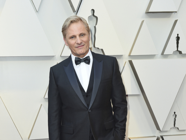 Nominovaný herec Viggo Mortensen.