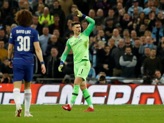 SOCCER-ENGLAND-MCI-CHE/ Kepa