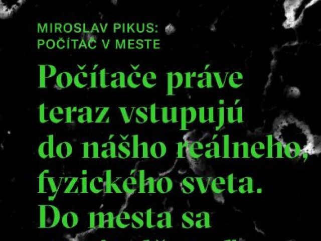 Miroslav Pikus Počítač v meste