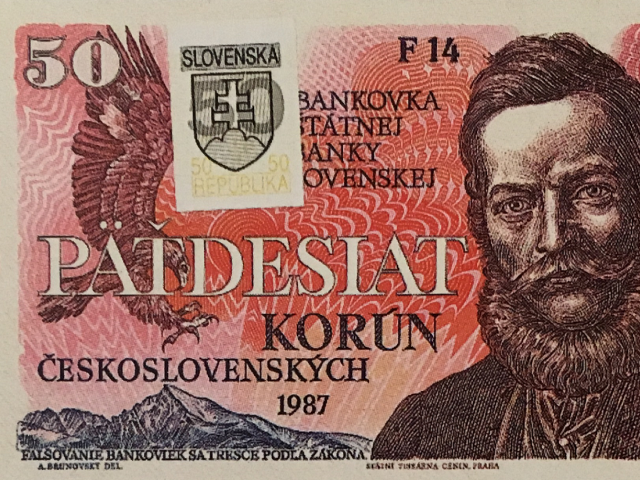 Štúr bankovka
