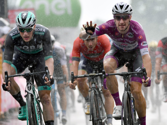 APTOPIX Italy Giro Cycling Viviani Bennett