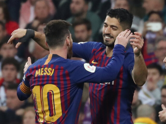 Suárez Messi