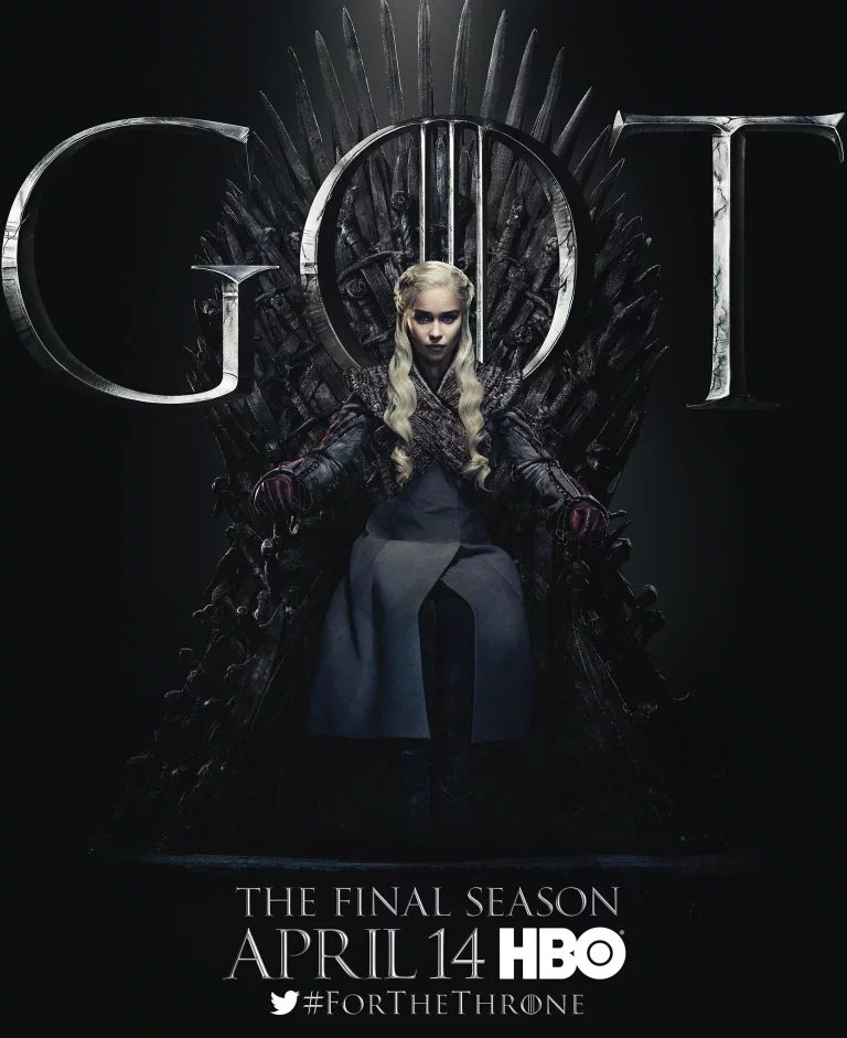 Daenerys Targaryen (Emilia Clarke) v 8. sérii Hry o tróny.