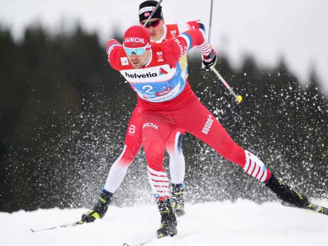 Johannes Hösflot Klaebo, Sergej Usťugov