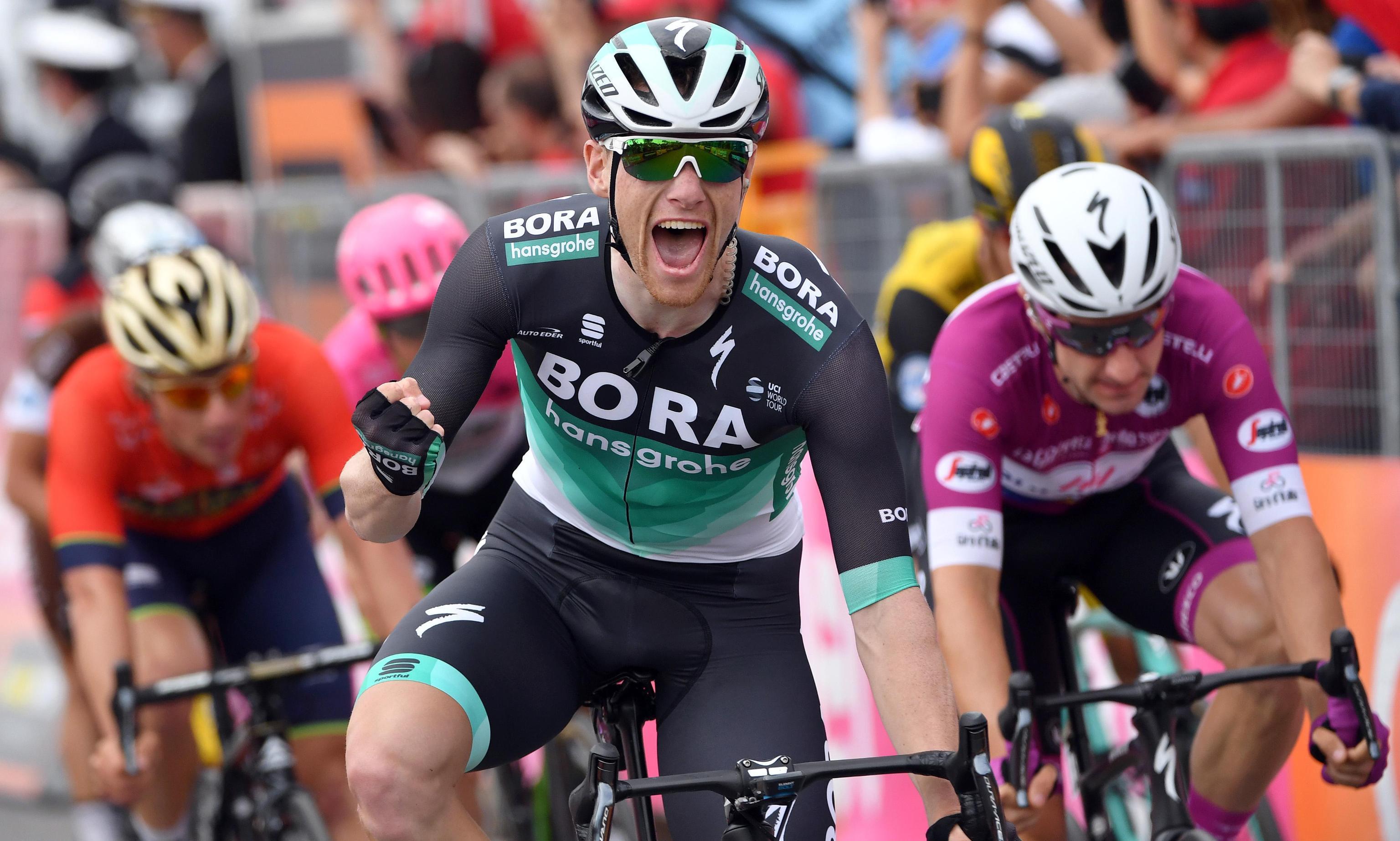 Sam Bennett v drese Bora-Hansgrohe.