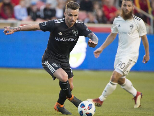 MLS Rapids Real Salt Lake Soccer Rusnák