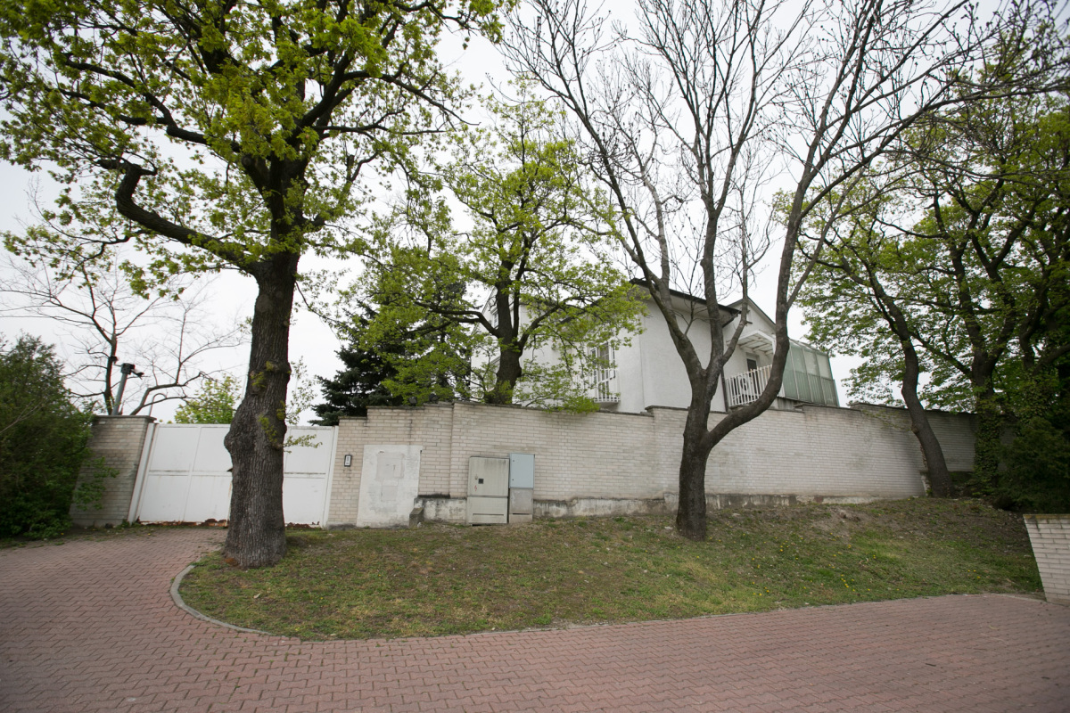 prezidentská vila, slavín