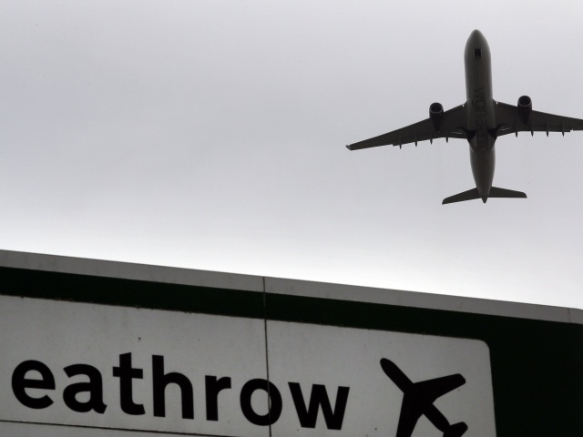 Londýn, Heathrow, letisko, lietadlo