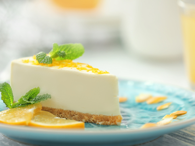 Citrónový cheesecake