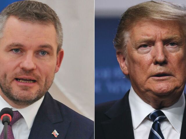 Peter Pellegrini, Donald Trump