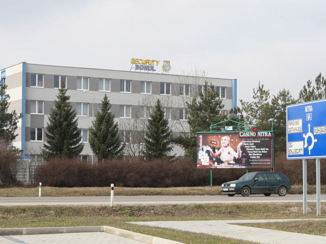 bonul, security, budova
