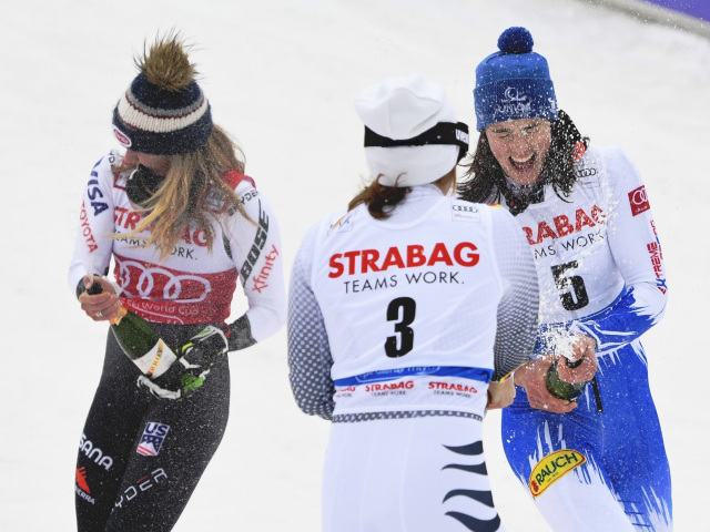 ČR Česko SP Špindlerov Mlyn obrovský slalom Vlhová