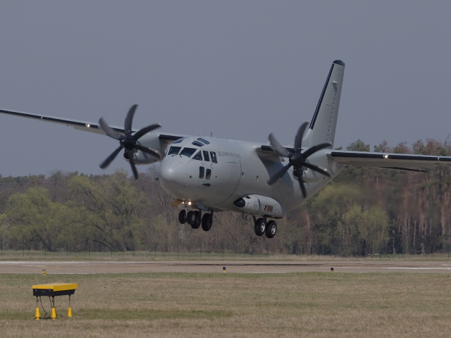 letisko vojenské Kuchyňa lietadlo Spartan C-27J