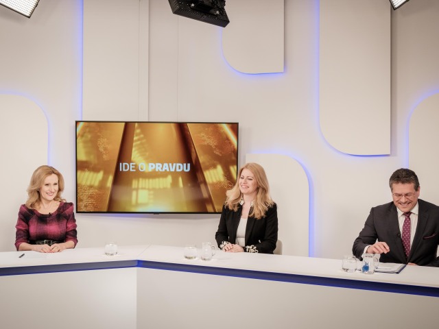 ide o pravdu, caputova, sefcovic