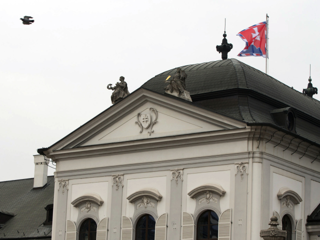 prezidentský palác, standarda, štandarda