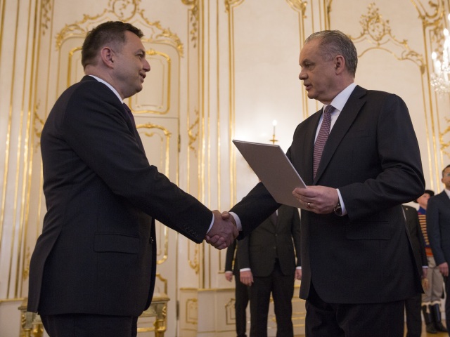 guvernér NBS vymenovanie Kažimír Kiska