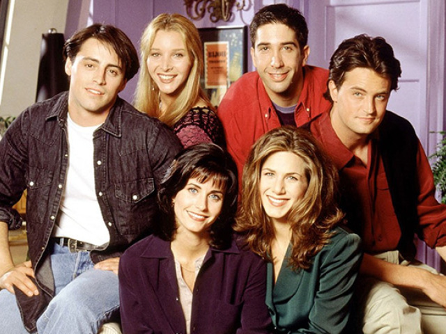 Priatelia, friends, aniston, cox, kudrow, leblanc, perry, schwimmer,