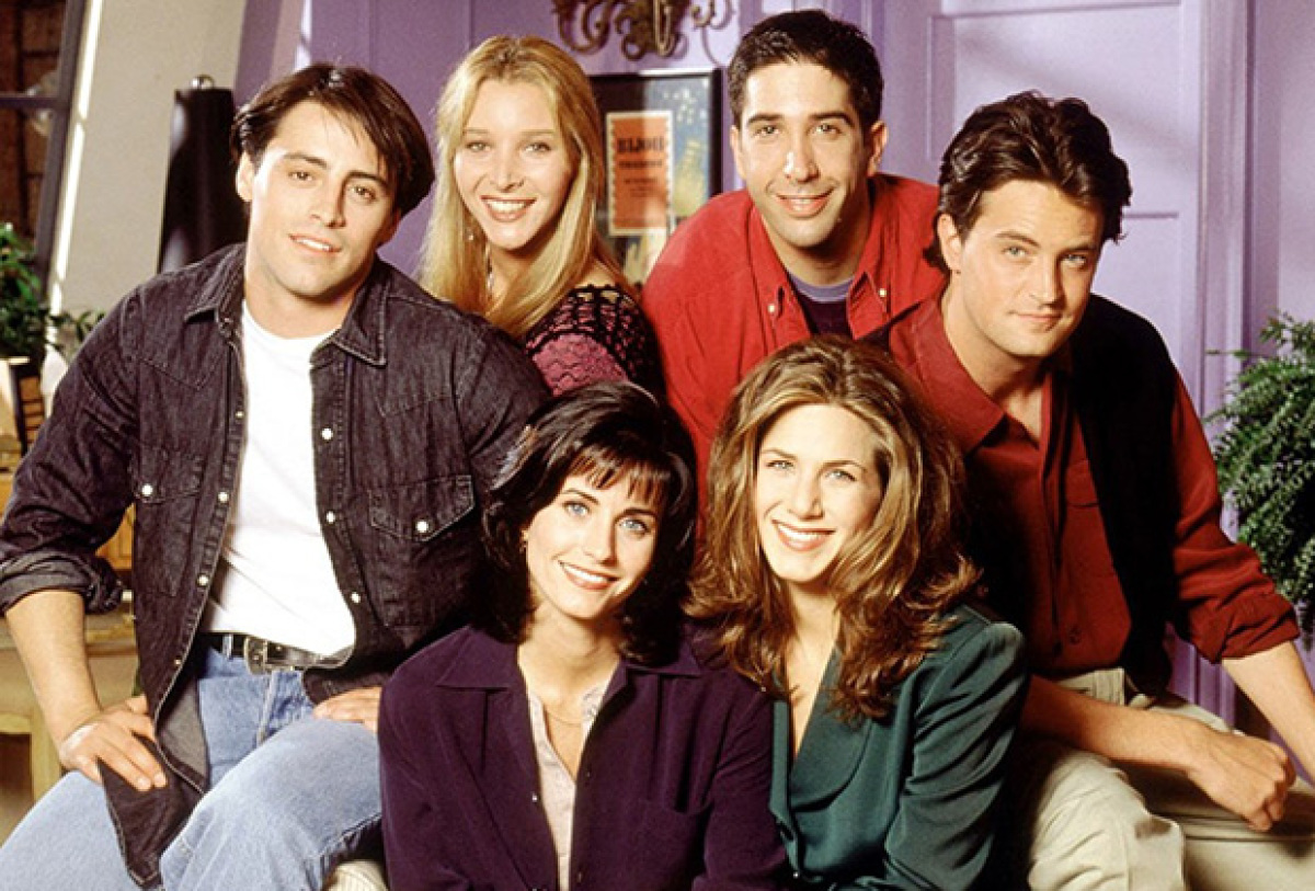 Priatelia, friends, aniston, cox, kudrow, leblanc, perry, schwimmer,