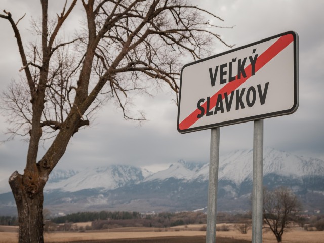 velky slavkov, pozemok