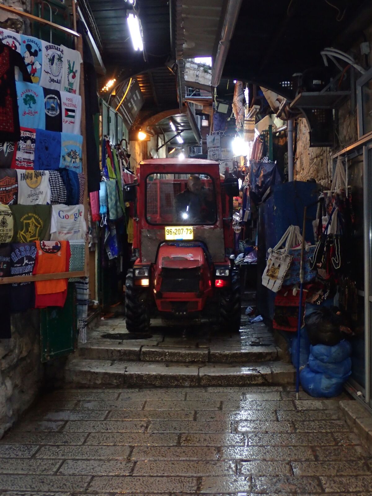 Izrael, th, traktor