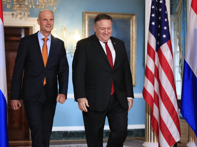 Stef Blok, Holandsko, ministerm Mike pompeo, washington
