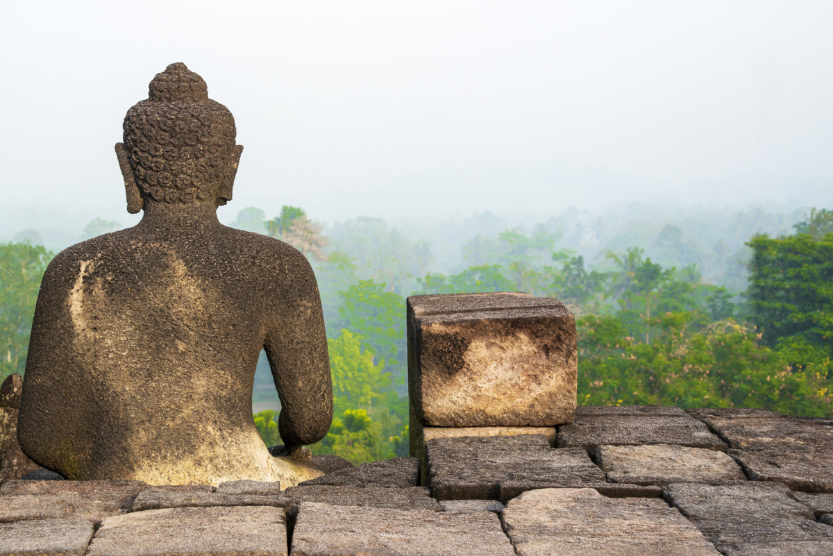 Borobudur, Indonézia, Jáva,