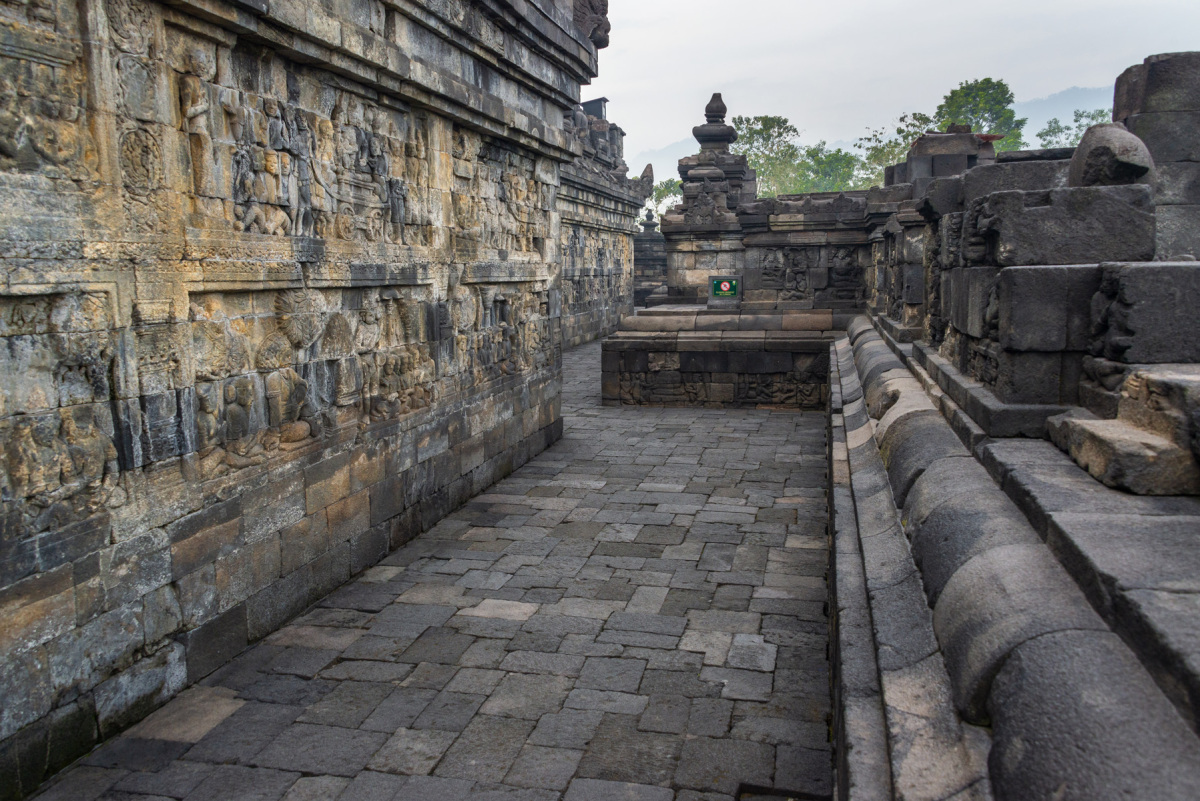 Borobudur, Indonézia, Jáva,