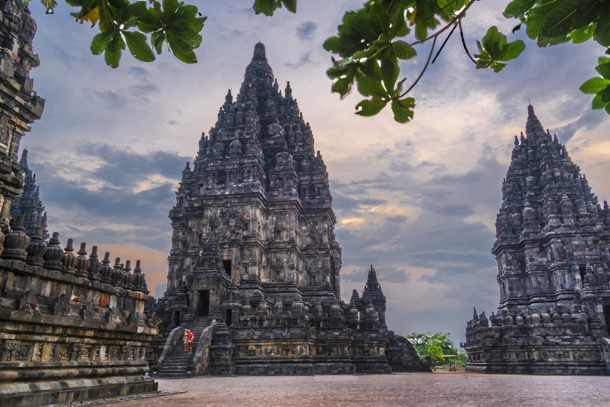 Prambanan , Indonézia, Jáva,